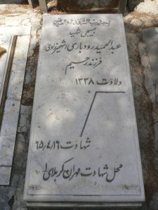 grave shahid
