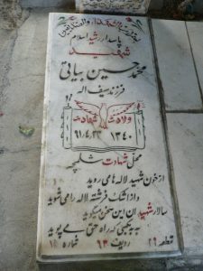 grave shahid