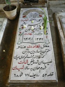 grave shahid