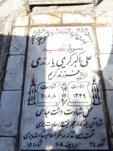 grave shahid